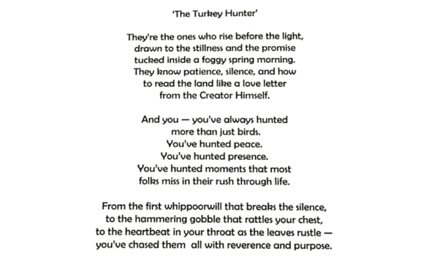 The Turkey Hunter'