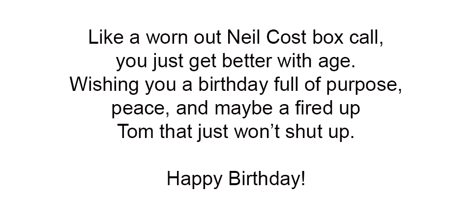 Cartoon Turkey with a Birthday cake