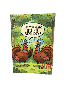 2 Cartoon Turkeys