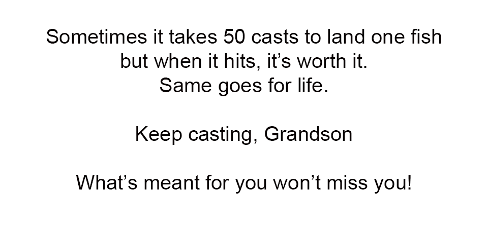 Every cast is a New Chance