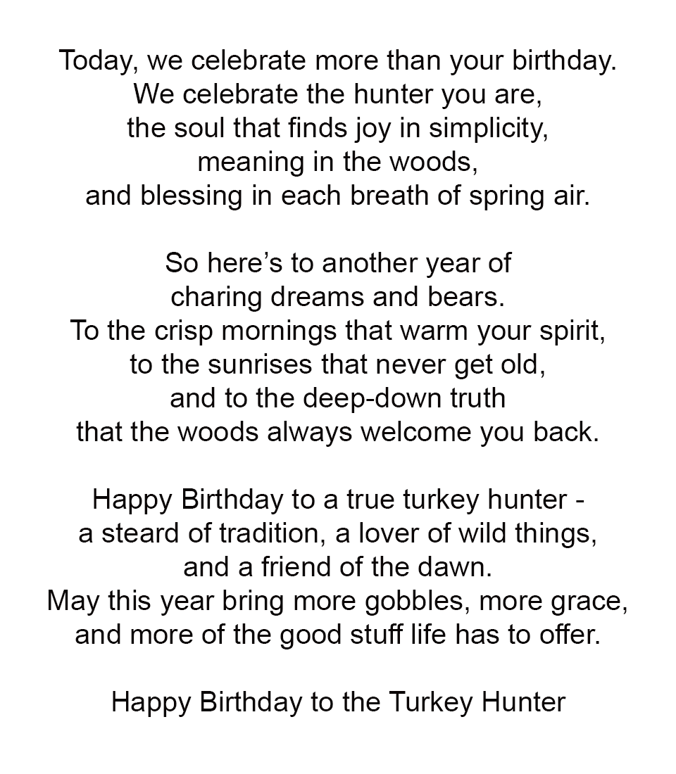 The Turkey Hunter